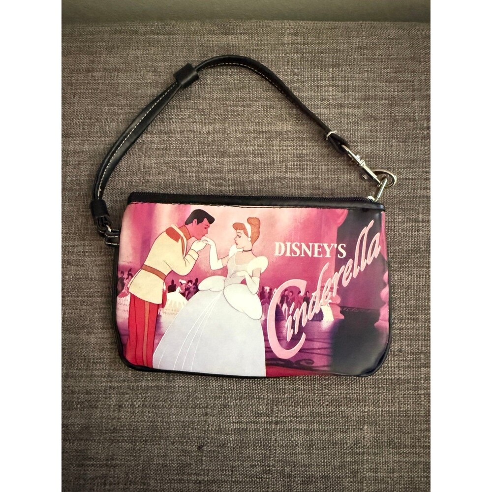 Women’s Disney Cinderella & Prince Charming Zippered Wrislet Bag